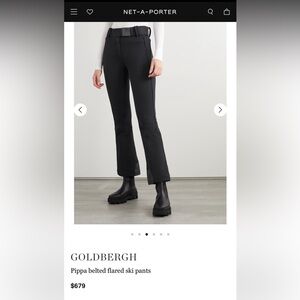 Goldbergh Pippa Belted Flared Ski Pants